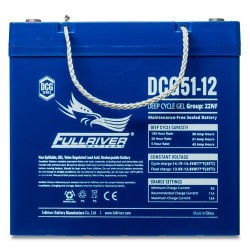Batterie FULLRIVER DCG51-12 12V 51Ah